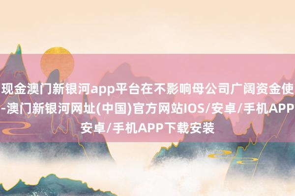 现金澳门新银河app平台在不影响母公司广阔资金使用前提下-澳门新银河网址(中国)官方网站IOS/安卓/手机APP下载安装