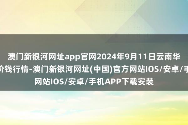 澳门新银河网址app官网2024年9月11日云南华潮实业有限公司价钱行情-澳门新银河网址(中国)官方网站IOS/安卓/手机APP下载安装