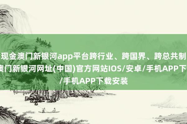 现金澳门新银河app平台跨行业、跨国界、跨总共制目标-澳门新银河网址(中国)官方网站IOS/安卓/手机APP下载安装