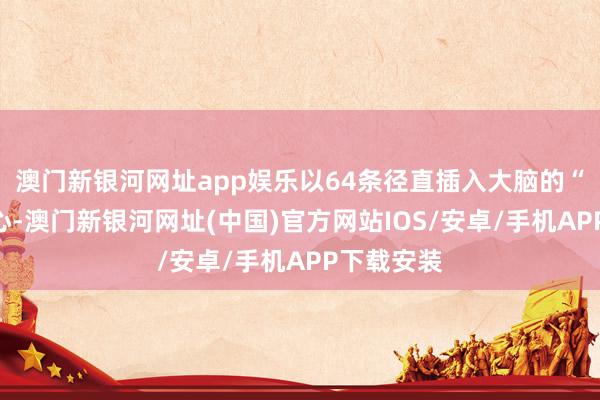 澳门新银河网址app娱乐以64条径直插入大脑的“线”为中心-澳门新银河网址(中国)官方网站IOS/安卓/手机APP下载安装