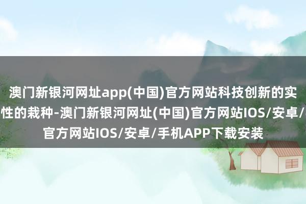 澳门新银河网址app(中国)官方网站科技创新的实力和才略有了历史性的栽种-澳门新银河网址(中国)官方网站IOS/安卓/手机APP下载安装