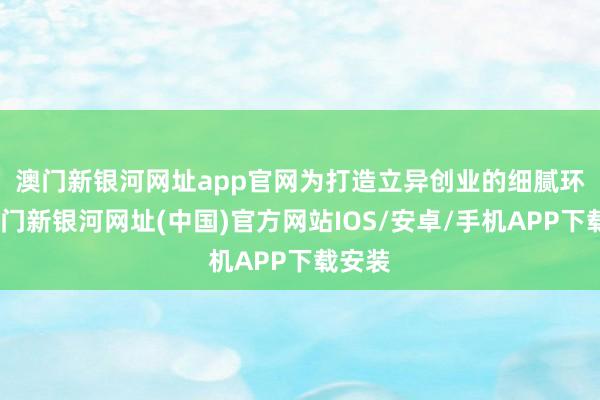 澳门新银河网址app官网　　为打造立异创业的细腻环境-澳门新银河网址(中国)官方网站IOS/安卓/手机APP下载安装